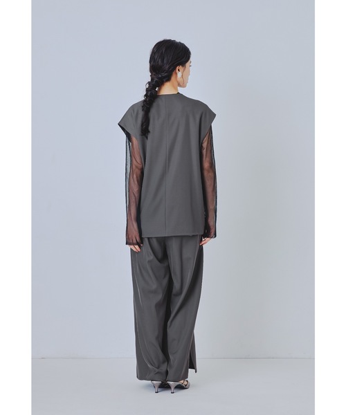 「niana」 セットアップ L イエロー レディース