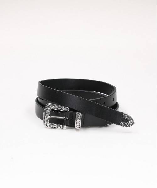 BACK NUMBER ベルト 「BACK NUMBER」34mmレザーナローロングベルト BACK NUMBER ベルト 「BACK NUMBER」34mmレザーナローロングベルト