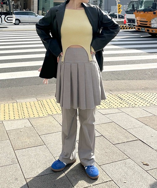 Alley Tokyo スカート FREE ライトグレー レディース : ZOZOTOWN Yahoo