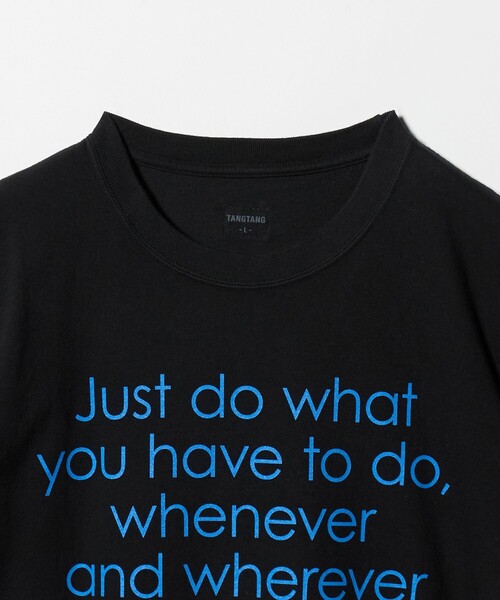 tシャツ 「TANGTANG」A MESSAGE WHAT Tシャツ メンズの画像