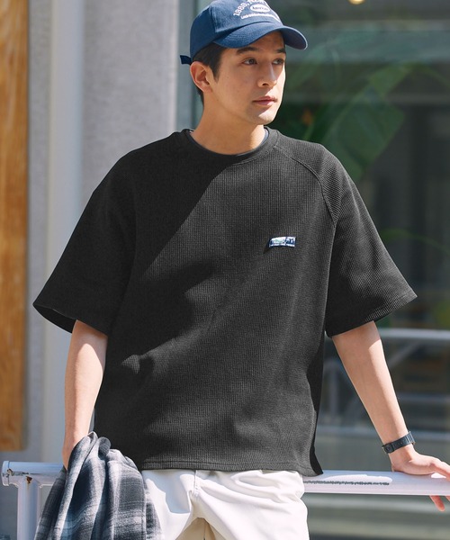 BRIEFING（ブリーフィング） 半袖Tシャツ S ブラック メンズ