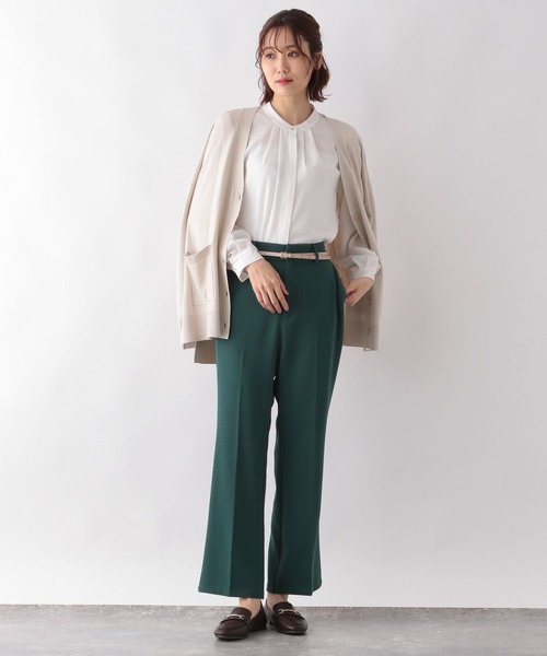 「GLOBAL WORK」 長袖ブラウス LARGE ブラック系その他 レディース_画像3