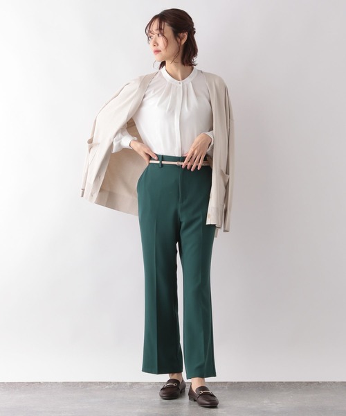 「GLOBAL WORK」 長袖ブラウス LARGE ブラック系その他 レディース_画像6