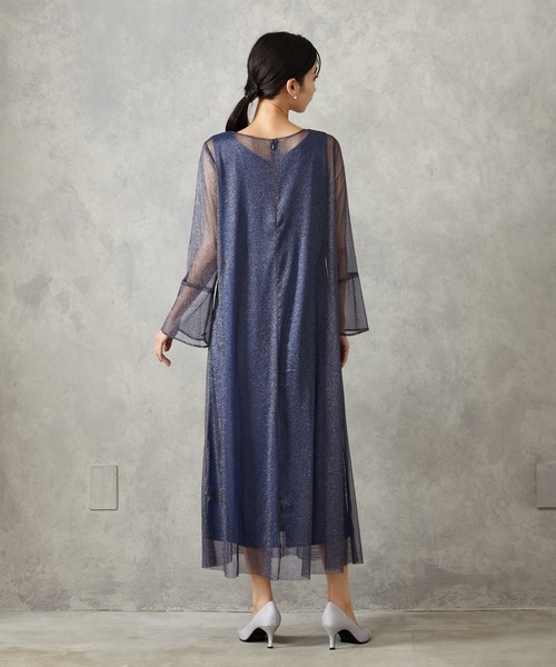 「AIMER」 長袖ワンピース MEDIUM ブラック レディース_画像5