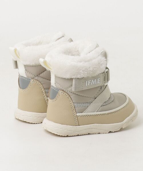 「IFME」 「KIDS」ブーツ 13.0cm ベージュ キッズ_画像2