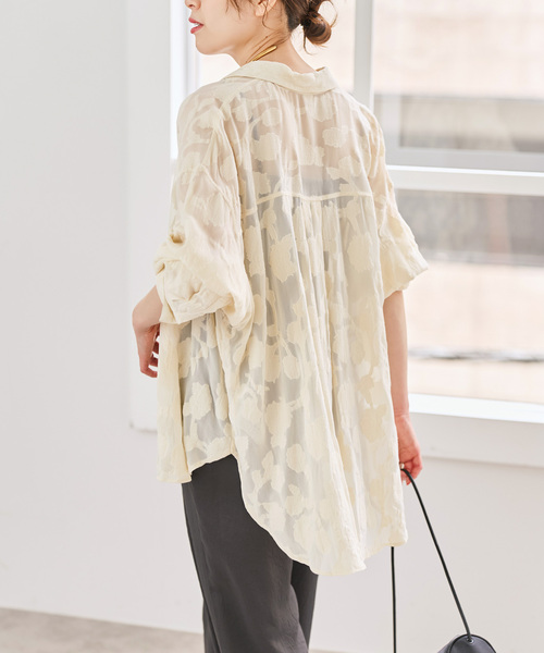 公式通販完売！！スピック&amp;スパン花柄ブラウス Spick & Span｜スピック アンド スパンのシャツ/ブラウス（花柄
