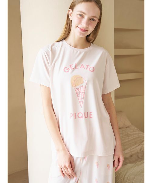 gelato pique（ジェラートピケ） パジャマ ルームウェア 「IFMC.」ワン