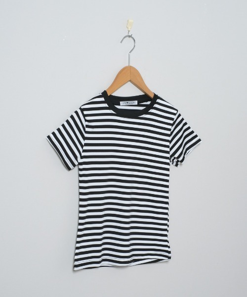 shopnikoniko（ショップにこにこ） tシャツ 半袖 ボーダー Tシャツ