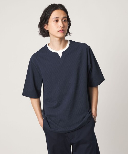 A DAY IN THE LIFE tシャツ 速乾 シルケット サッカー フェイク
