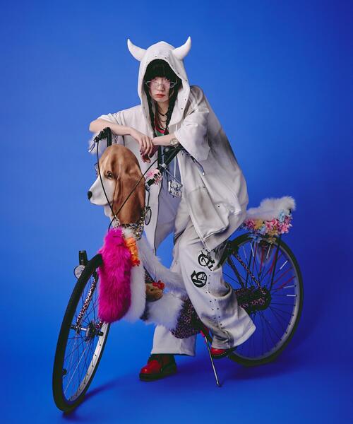 GALFY（ガルフィー） ワイドパンツ スウェットパンツ ジャージ GALFY