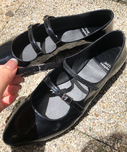 「Jeffrey Campbell」 フラットパンプス 38 ゴールド レディース_画像3