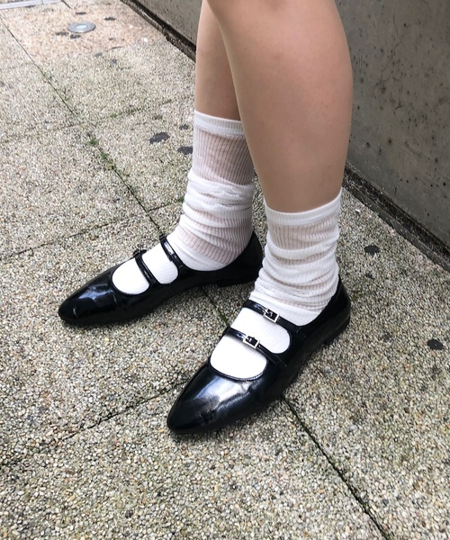 「Jeffrey Campbell」 フラットパンプス 38 ゴールド レディース_画像7