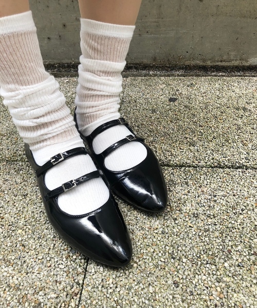 「Jeffrey Campbell」 フラットパンプス 38 ゴールド レディース_画像9