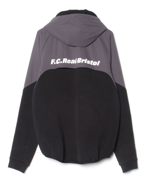 「F.C.R.B.」 VENTILATION HOODIE ブルゾン L ブラック メンズ_画像2