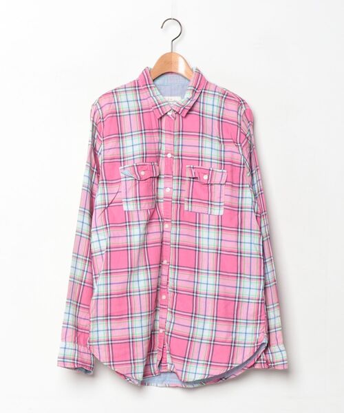 Abercrombie&Fitch（アバクロンビー&フィッチ） チェック柄長袖シャツ 