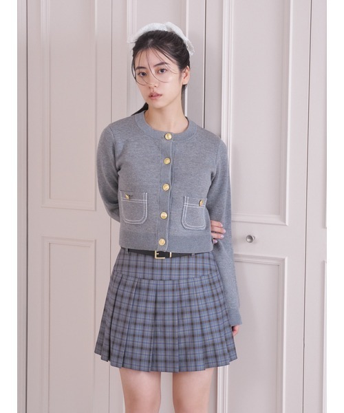 「LILY BROWN」 キュロット 1 グレー レディース_画像3
