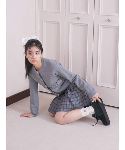 「LILY BROWN」 キュロット 1 グレー レディース_画像4