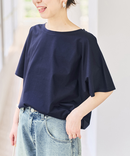 tシャツ ドルマンスリーブTシャツ レディースの画像