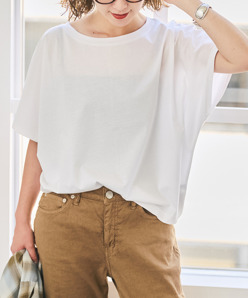 tシャツ ドルマンスリーブTシャツ レディースの画像