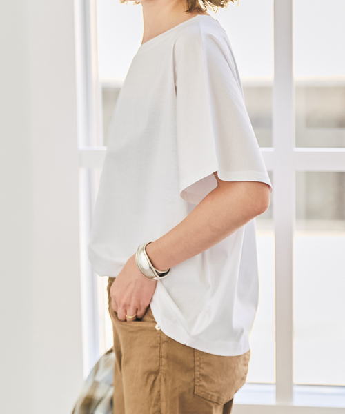 tシャツ ドルマンスリーブTシャツ レディースの画像