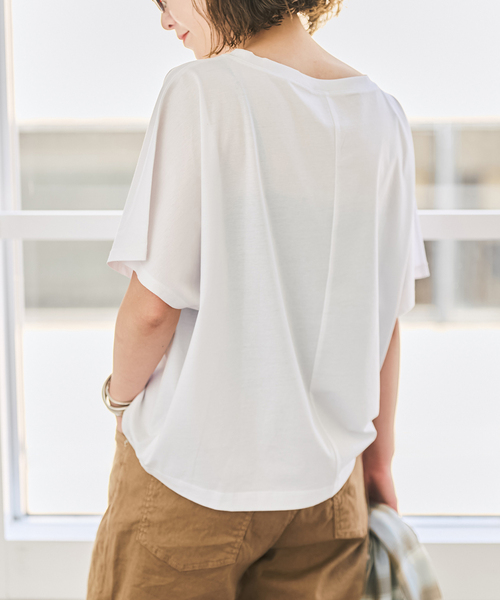 tシャツ ドルマンスリーブTシャツ レディースの画像