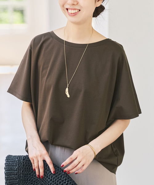 tシャツ ドルマンスリーブTシャツ レディースの画像
