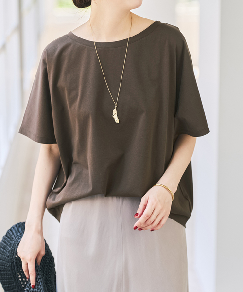 tシャツ ドルマンスリーブTシャツ レディースの画像