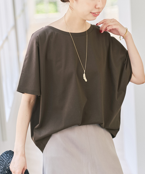 tシャツ ドルマンスリーブTシャツ レディースの画像