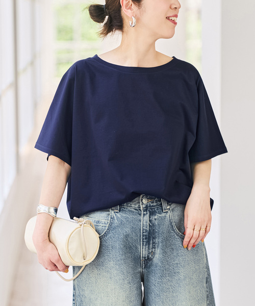 tシャツ ドルマンスリーブTシャツ レディースの画像