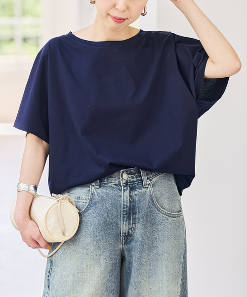 tシャツ ドルマンスリーブTシャツ レディースの画像