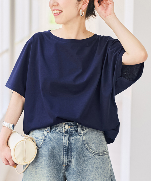 tシャツ ドルマンスリーブTシャツ レディースの画像