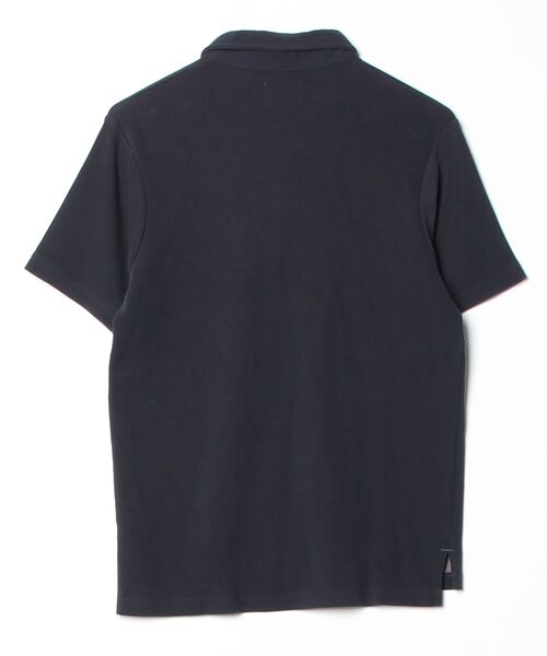 「LANVIN en Bleu」 半袖ポロシャツ 48 ネイビー メンズ_画像2