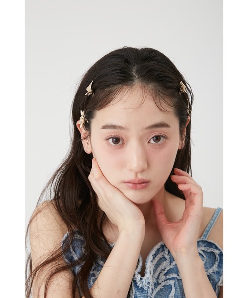 ANNA SUI（アナスイ） ヘアクリップ 「LILY BROWN×ANNA SUI