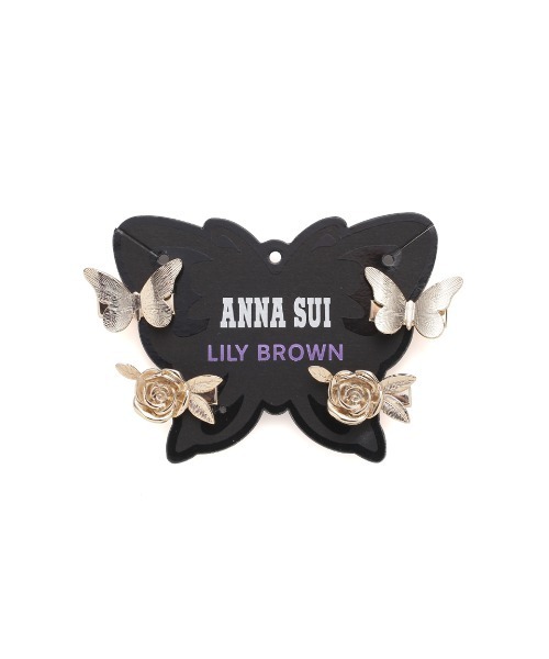 ANNA SUI（アナスイ） ヘアクリップ 「LILY BROWN×ANNA SUI