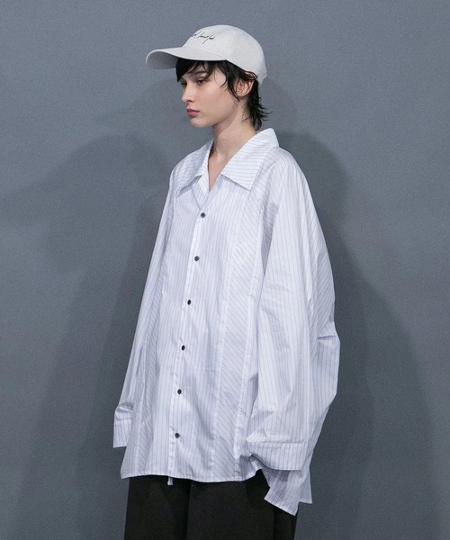 「my beautiful landlet」 長袖シャツ 1 ホワイト メンズ_画像5