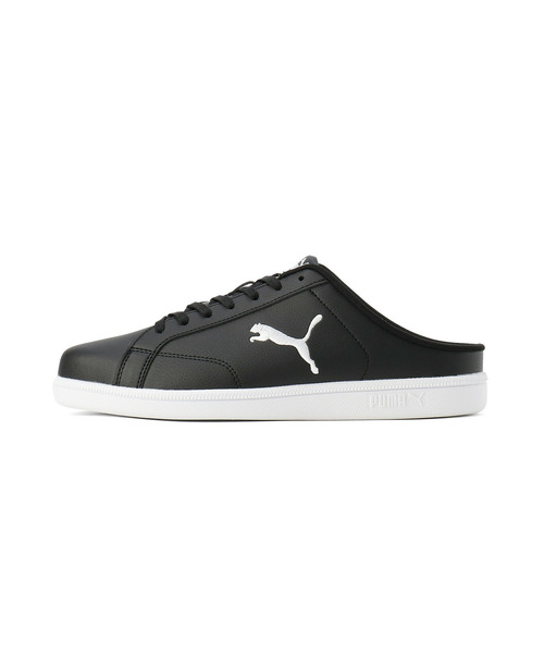 「PUMA」 サンダル 24.5cm ブラック×ホワイト メンズ_画像3