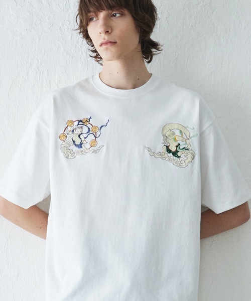 「rehacer」 半袖Tシャツ X-LARGE スミクロ メンズ_画像2