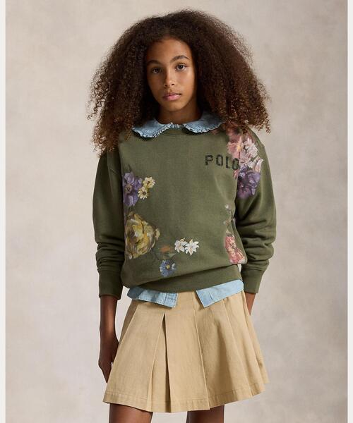 ★coco★【ラルフローレン】フリーススウェットシャツ100cm Polo Ralph Lauren Childrenswear ラルフローレン トレーナー