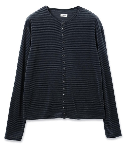 JIEDA（ジエダ） カーディガン VELOR SNAP CARDIGAN メンズ レディース