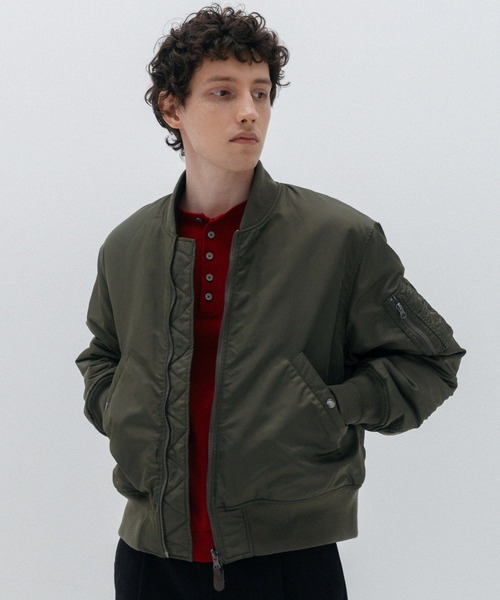 LURAKU ma1 ma-1 「LURAKU」Reversible MA-1 Jacket / リバーシブルMA