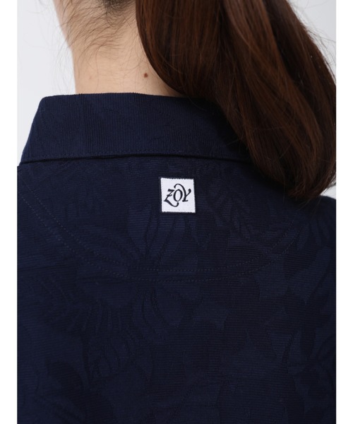 人気定番 ポロシャツ PayPayモール店 - 通販 - PayPayモール 《ZOY》WOMENS ボタニカルリンクス半袖ポロシャツ ZOZOTOWN SALE得価