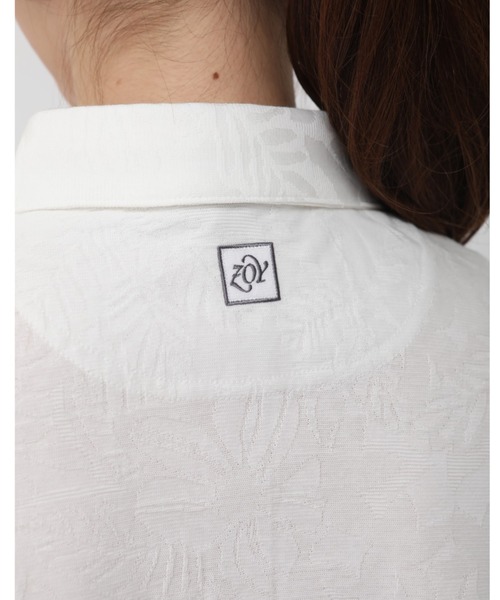 人気定番 ポロシャツ PayPayモール店 - 通販 - PayPayモール 《ZOY》WOMENS ボタニカルリンクス半袖ポロシャツ ZOZOTOWN SALE得価