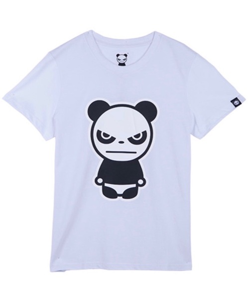 tシャツ HIPANDA ハイパンダ レディース HIPANDAロゴ・プリント ベーシック 半袖Tシャツ レディース