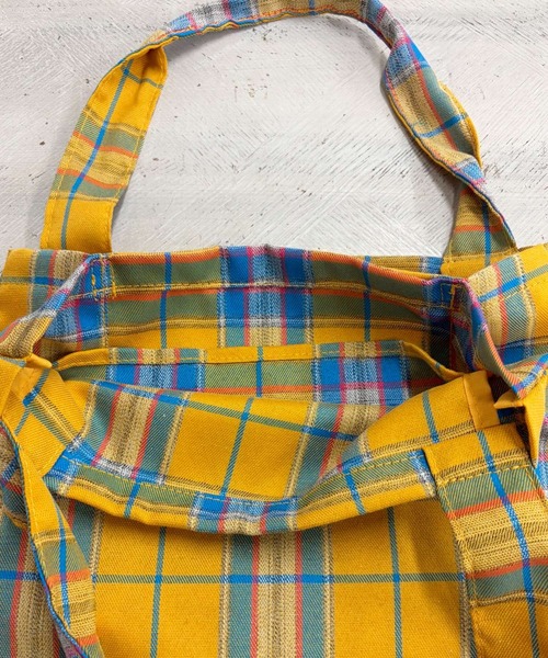 frunco トートバッグ タータンチェックバッグ レディース : ZOZOTOWN