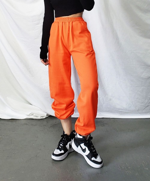 me+em select スウェットパンツ ジャージ 「 24色展開 」裏毛