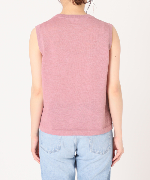 IENA LA BOUCLE ニット BIZARRE クルーネックノースリーブ