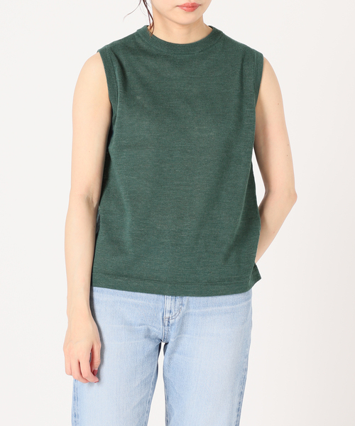 m164,m201_2点おまとめ★イエナラブークル ノースリーブ IENA IENA LA BOUCLE ニット BIZARRE クルーネックノースリーブ