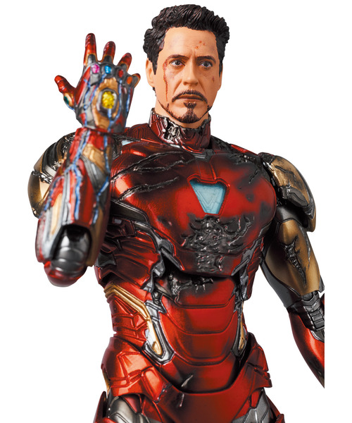 フィギュア MAFEX IRON MAN MARK85（BATTLE DAMAGE Ver.）の画像
