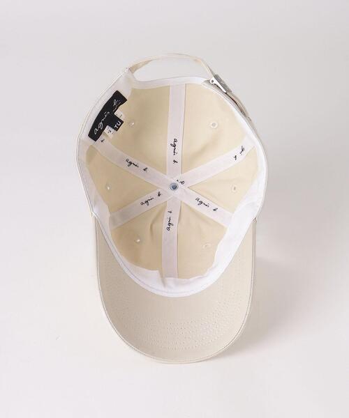 アニエスベー×アダムエロペ☆別注☆キャップ　帽子　オフホワイト　ロゴ刺繍 楽天市場】【agnes b. pour ADAM ET ROPE'】CAP (Logo) ADAM ET