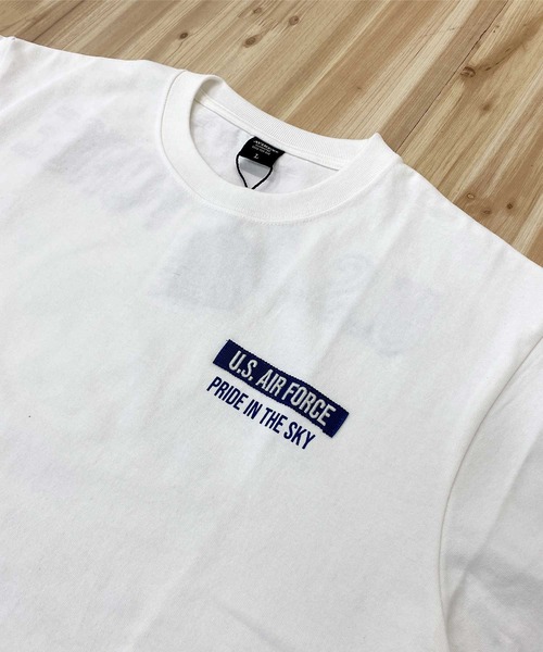 AVIREX tシャツ THUNDERBIRDS PATCH 半袖Tシャツ メンズ
